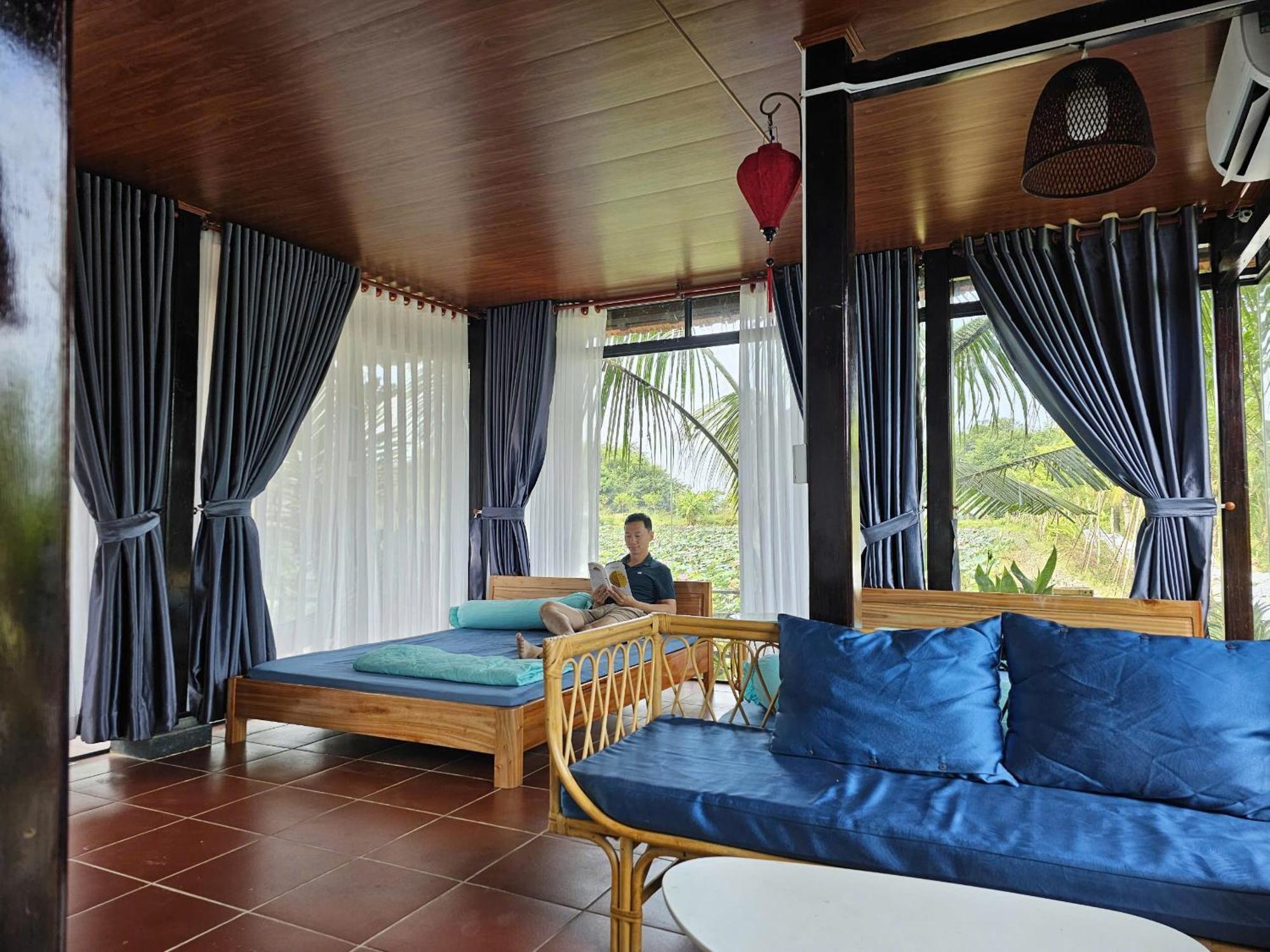 Phu Dien Homestay Кат Тиен Екстериор снимка